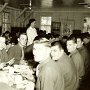 Pomper, Placzek, Jehn, Piecuch, Pankratz, Placzek, Jansen, with Rosynek as waiter.