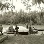 Raft w/pneumatic pontons.