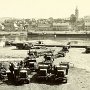 Markt Heidenfeld au Main. Two hundred fifty five feet of reinforced bridge. Some artillery fire during initial stages. Bridge was built on 10 April. <br />