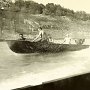Stormboating and aquaplaning on the Danube after VE Day. Hamilton, DaValle, Moore and Pankratz.