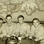 Behe on left, others unknown